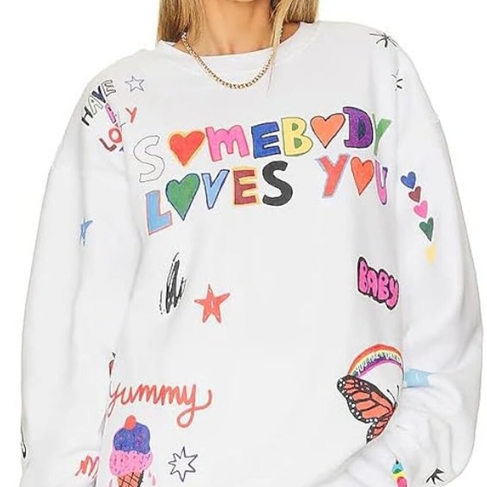 The Mayfair Group Somebody Loves You Crewneck Sweatshirt